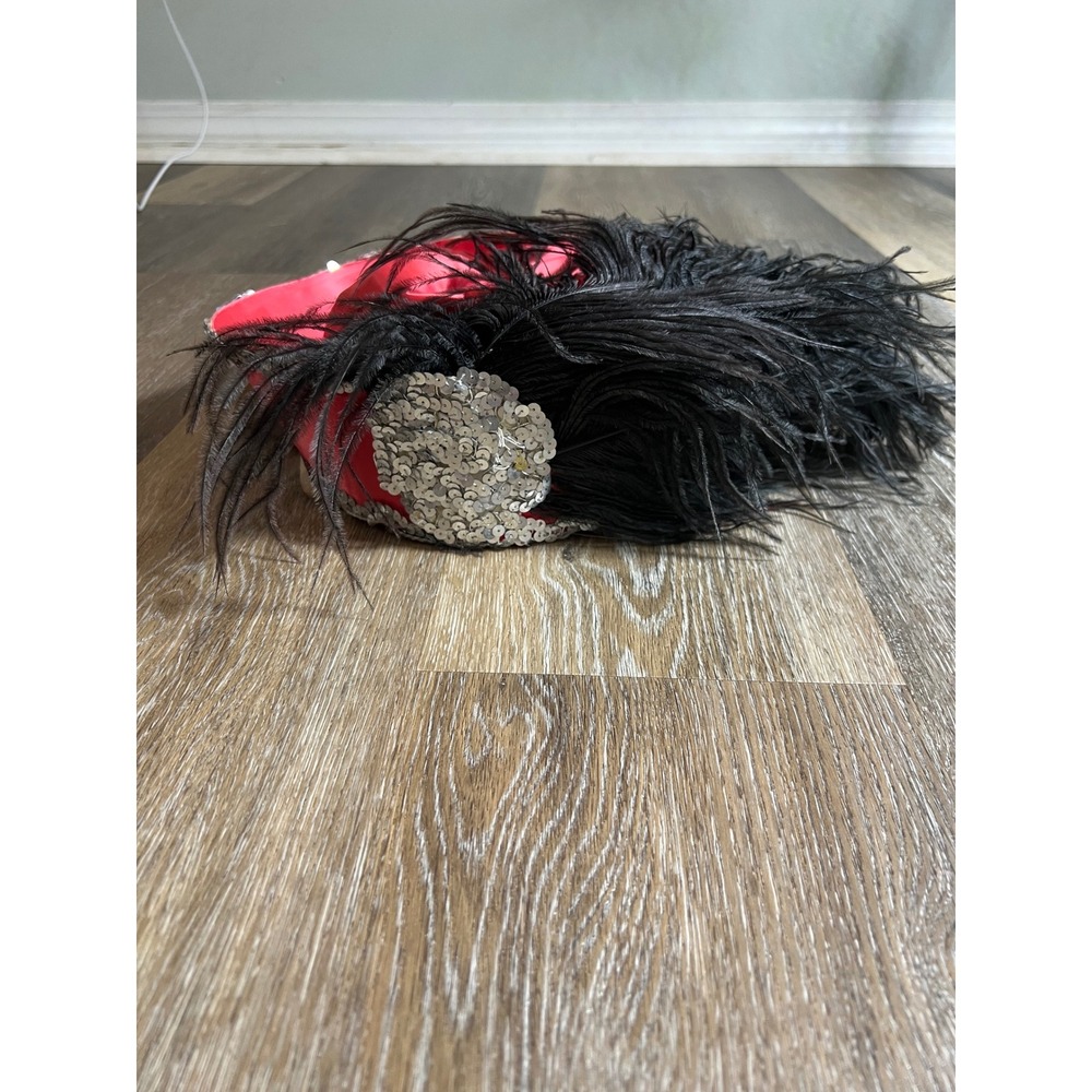 Mardi Gras‎ Vintage Style Theatrical Costume Hats Set Sequin Feather Stage Wear